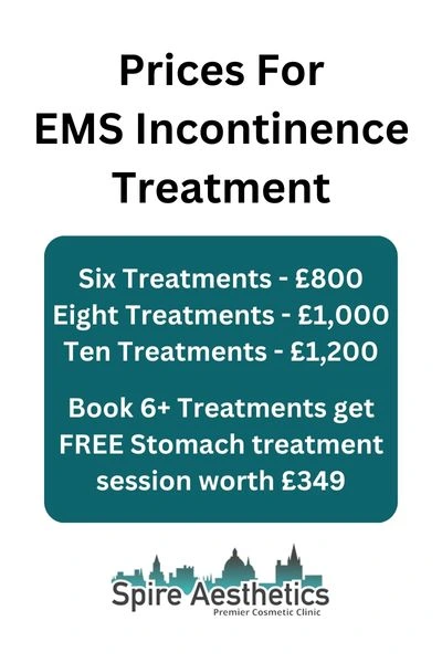 EMS Incontinence Treatment Prices Bishopbriggs